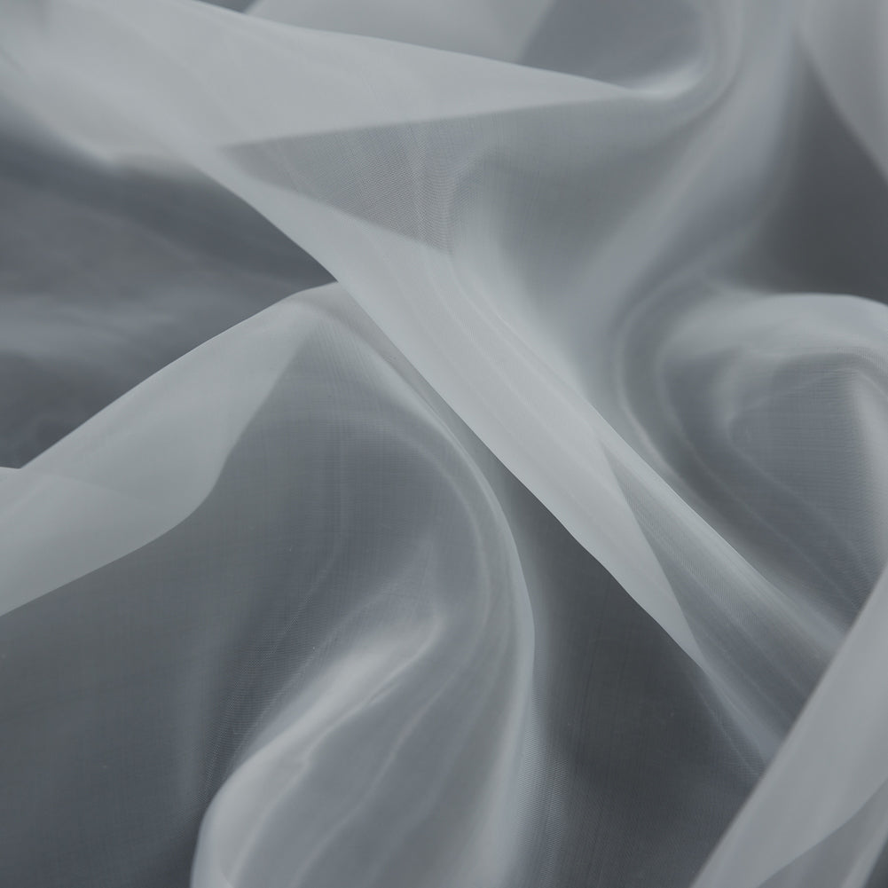 Smooth Organza - White - Portia Collection Full Smooth Organza - White - Portia Collection Full