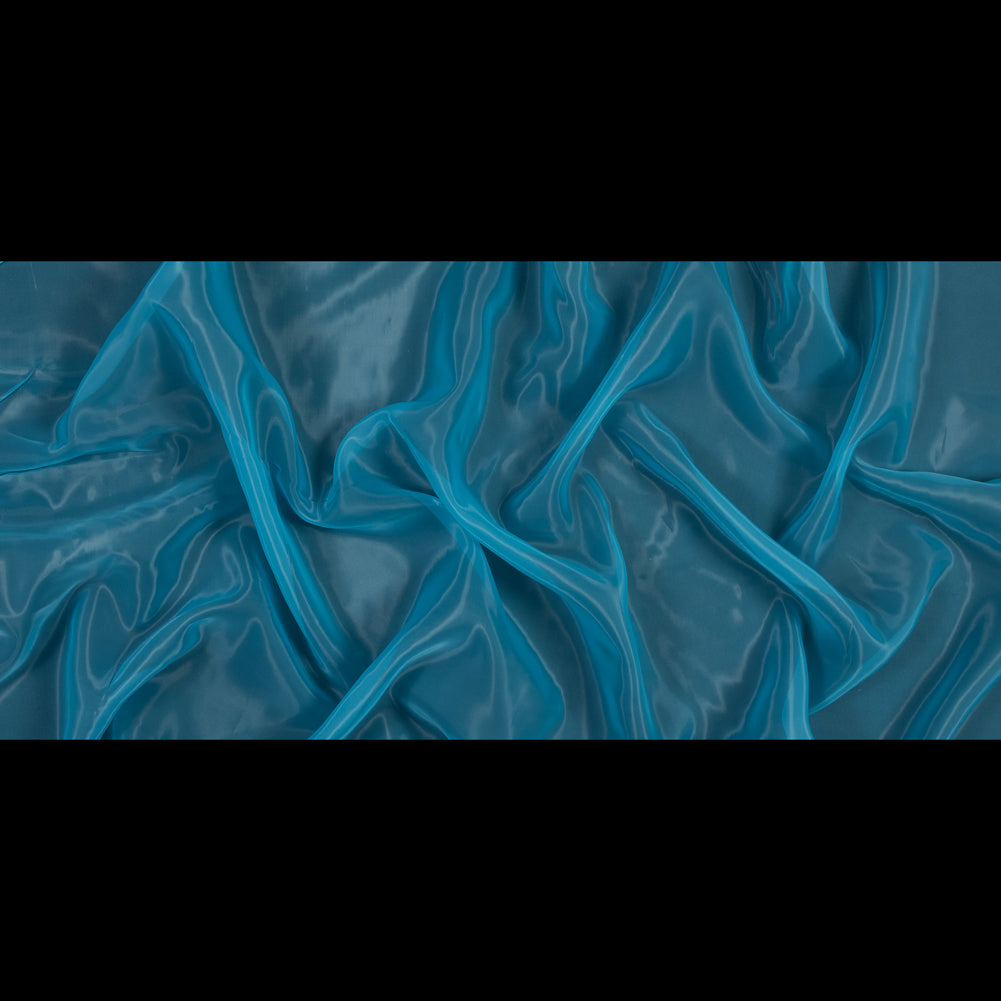 Smooth Organza - Sky Blue - Portia Collection Folded Smooth Organza - Sky Blue - Portia Collection Folded