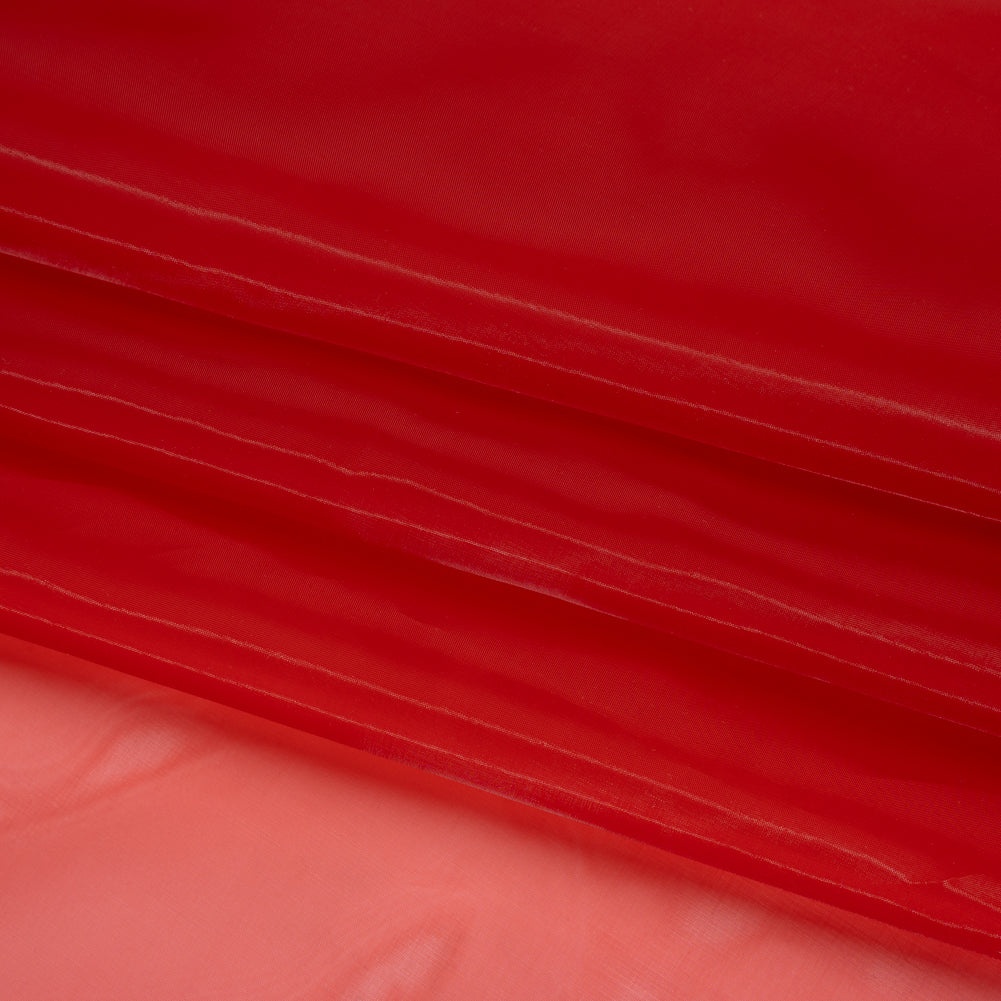 Smooth Organza - Red - Portia Collection Folded Smooth Organza - Red - Portia Collection Folded