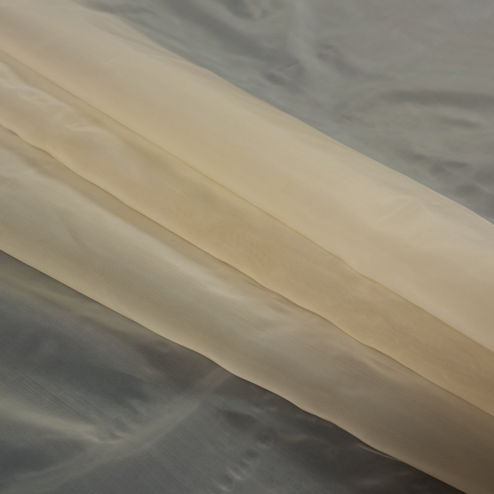 Smooth Organza - Mellow Yellow - Portia Collection Detail Smooth Organza - Mellow Yellow - Portia Collection Detail