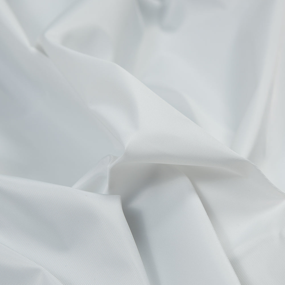 Water-Resistant Polyester Twill - White - Fisher Collection Full Water-Resistant Polyester Twill - White - Fisher Collection Full