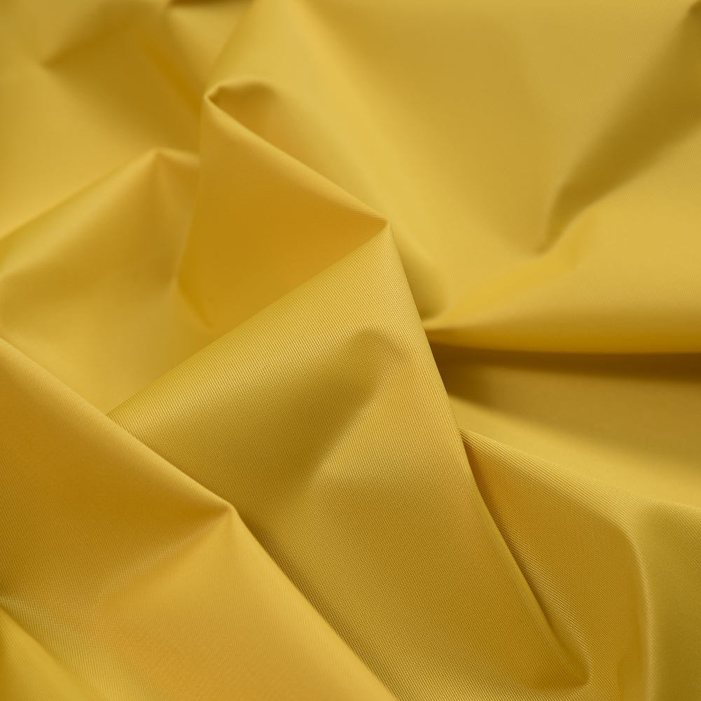 Water-Resistant Polyester Twill - Sunshine Yellow - Fisher Collection Full Water-Resistant Polyester Twill - Sunshine Yellow - Fisher Collection Full