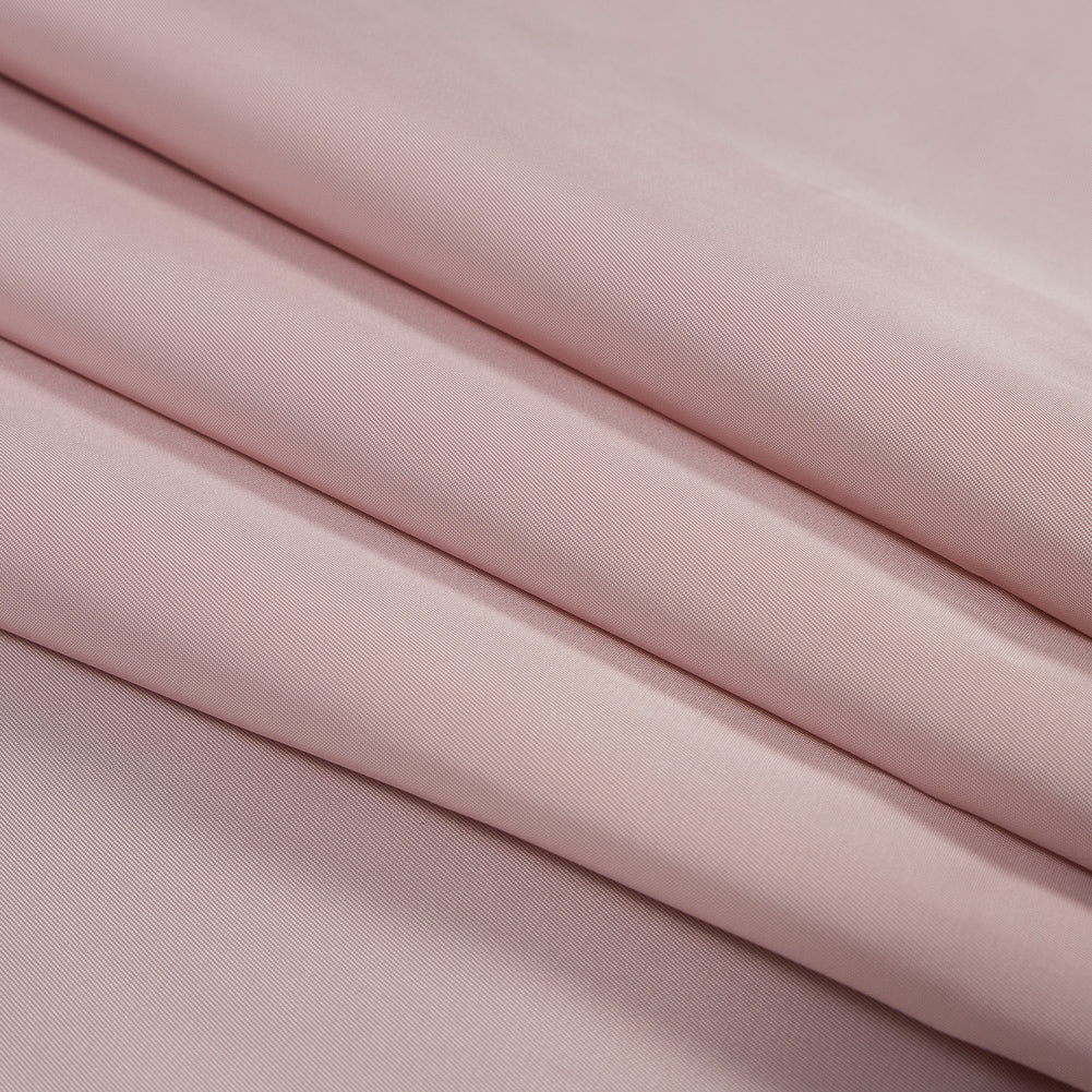Water-Resistant Polyester Twill - Silver Pink - Fisher Collection Detail Water-Resistant Polyester Twill - Silver Pink - Fisher Collection Detail