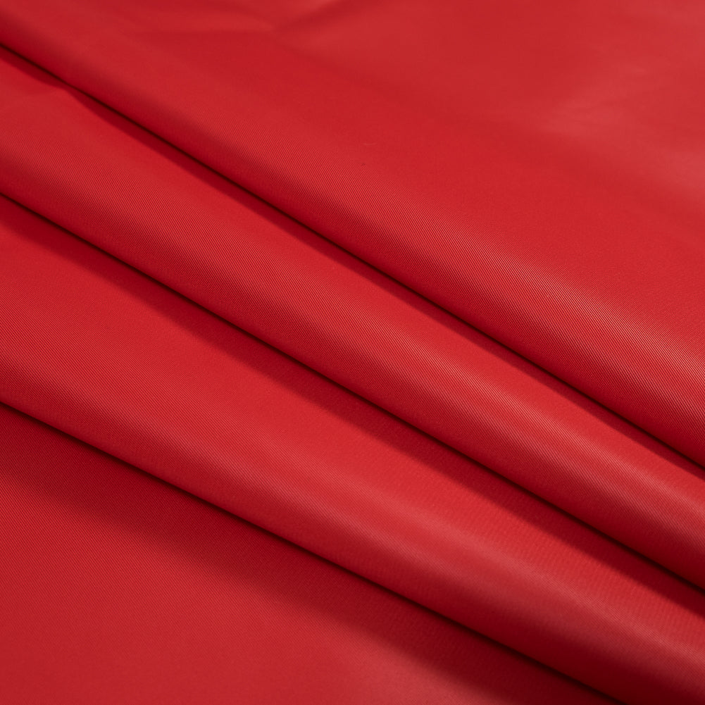 Water-Resistant Polyester Twill - Red - Fisher Collection Detail Water-Resistant Polyester Twill - Red - Fisher Collection Detail