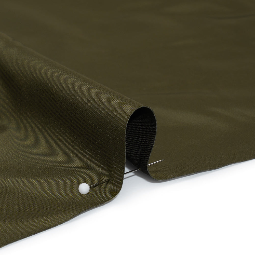 Water-Resistant Polyester Twill - Dark Olive - Fisher Collection Water-Resistant Polyester Twill - Dark Olive - Fisher Collection