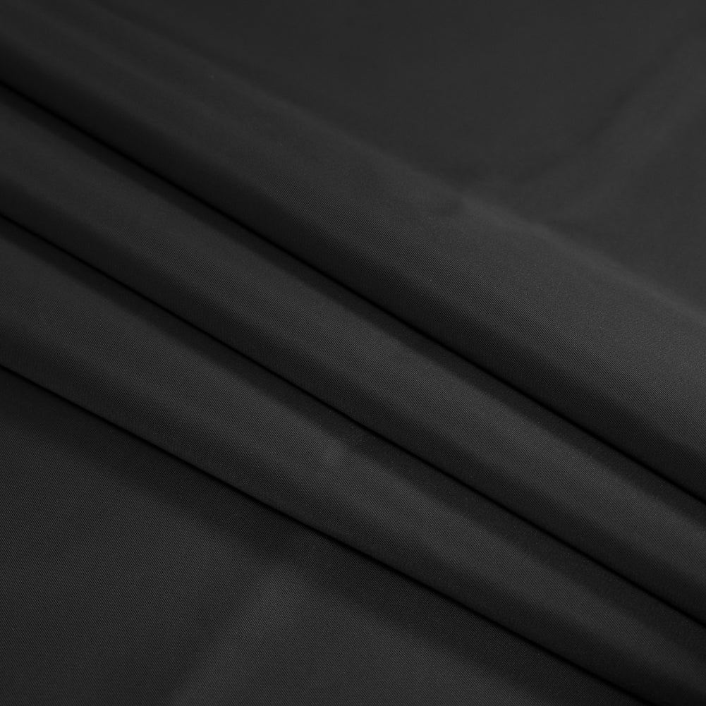 Water-Resistant Polyester Twill - Black - Fisher Collection Detail Water-Resistant Polyester Twill - Black - Fisher Collection Detail