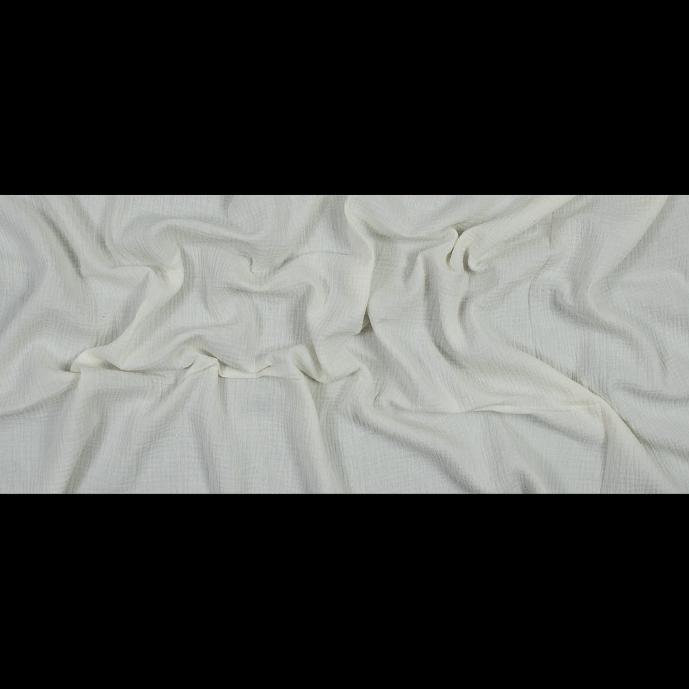 Double Cotton Gauze - Ivory - Talamanca Collection Folded Double Cotton Gauze - Ivory - Talamanca Collection Folded