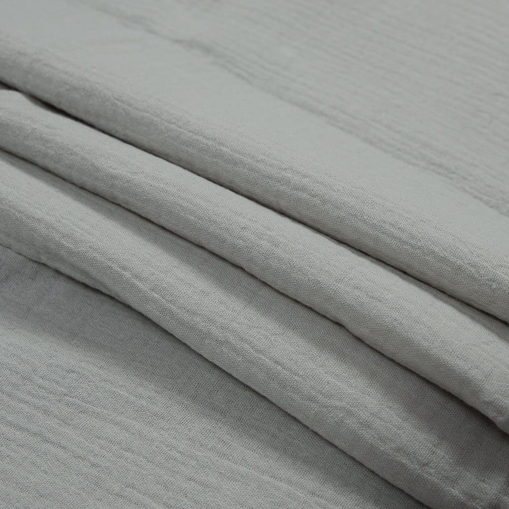 Double Cotton Gauze - Gray - Talamanca Collection Detail Double Cotton Gauze - Gray - Talamanca Collection Detail