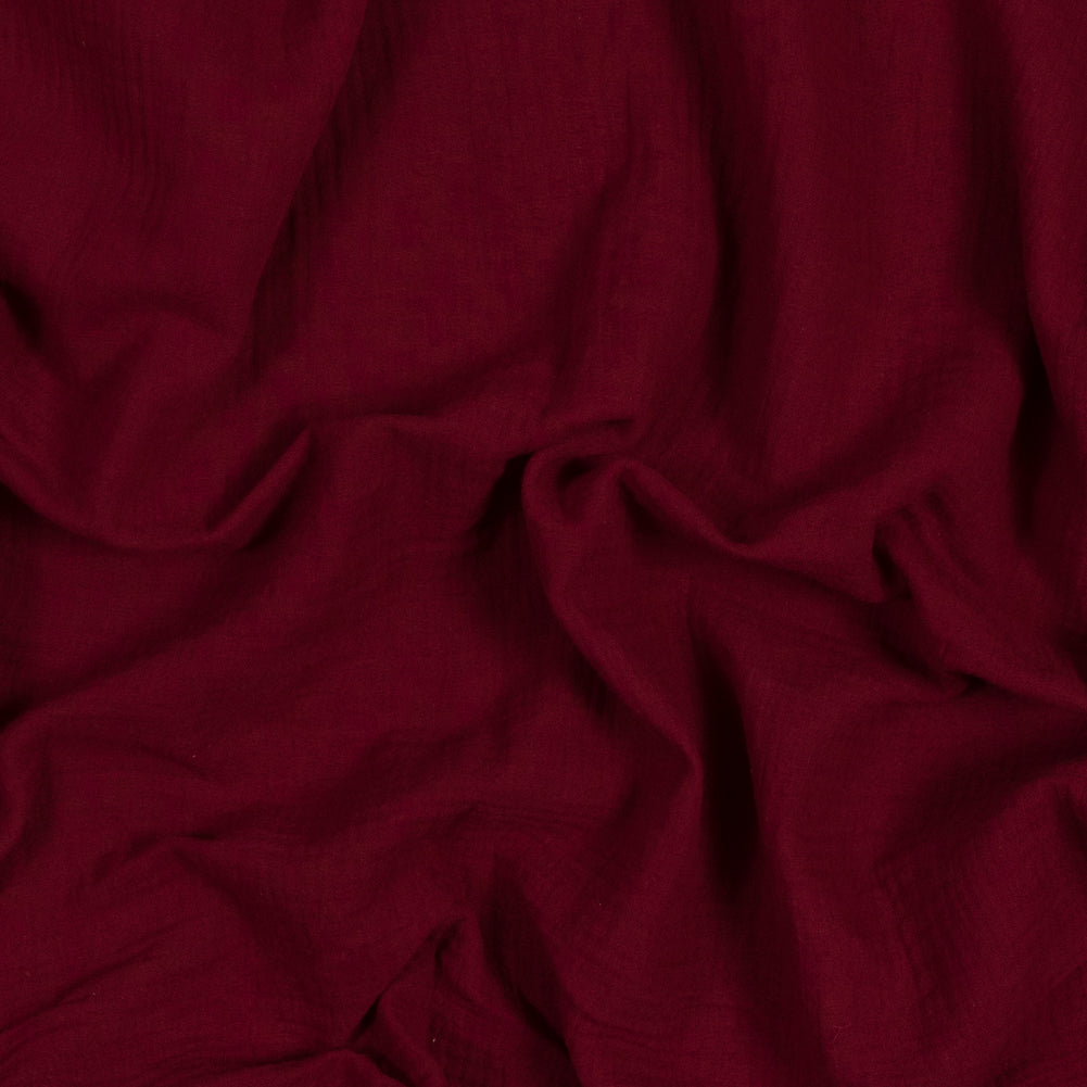 Double Cotton Gauze - Cranberry - Talamanca Collection Double Cotton Gauze - Cranberry - Talamanca Collection