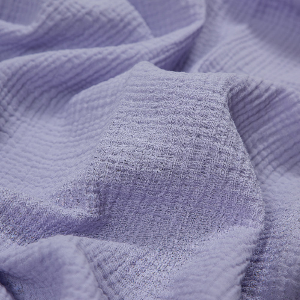 Double Cotton Gauze - Lacy Lilac - Talamanca Collection Full Double Cotton Gauze - Lacy Lilac - Talamanca Collection Full