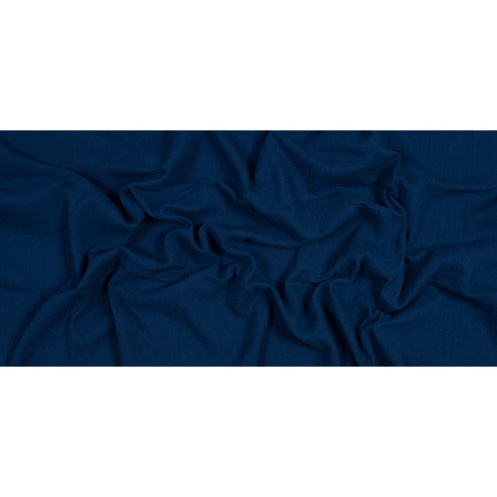 Double Cotton Gauze - Royal Blue - Talamanca Collection Folded Double Cotton Gauze - Royal Blue - Talamanca Collection Folded