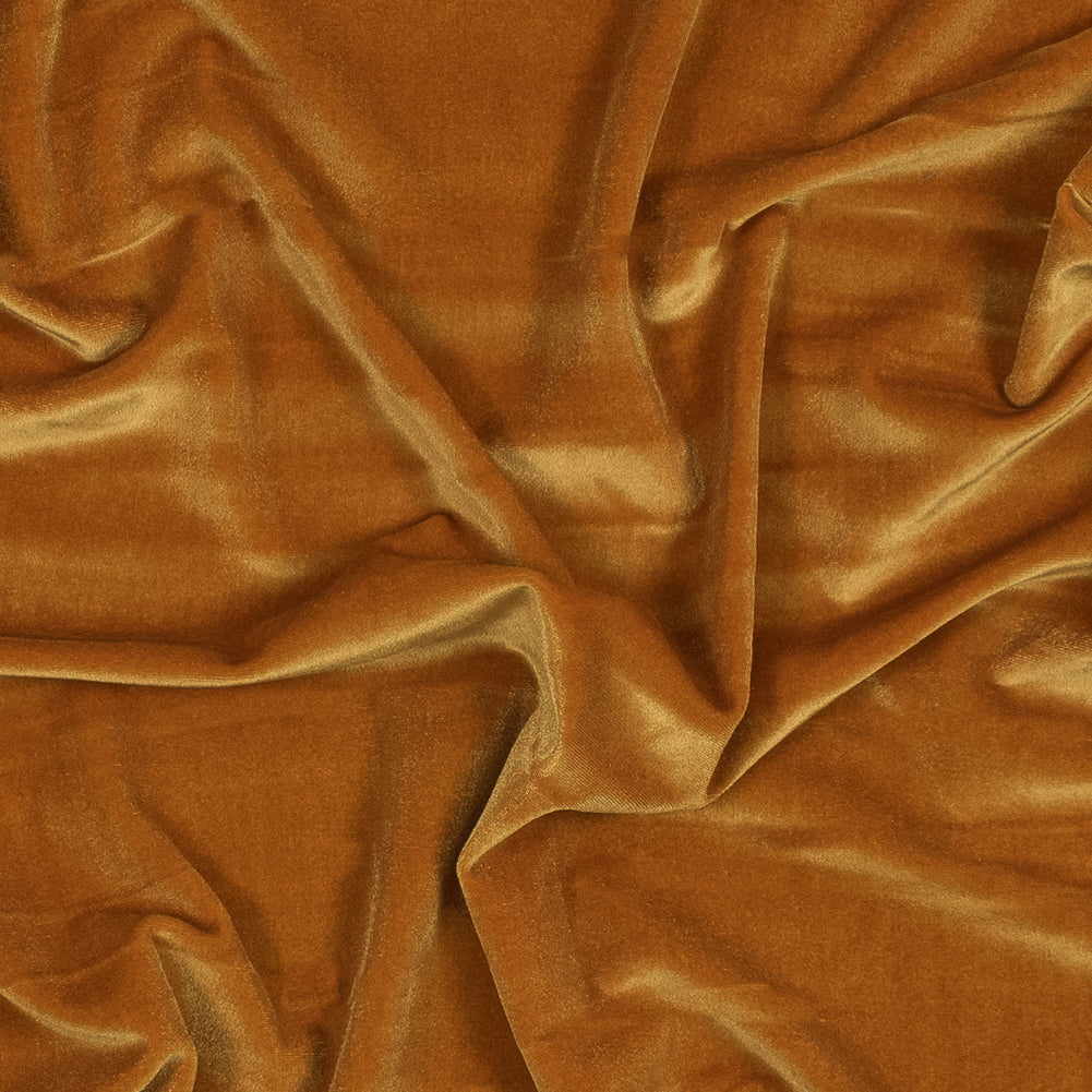 Stretch Velour - Honor Gold - Persica Collection Stretch Velour - Honor Gold - Persica Collection