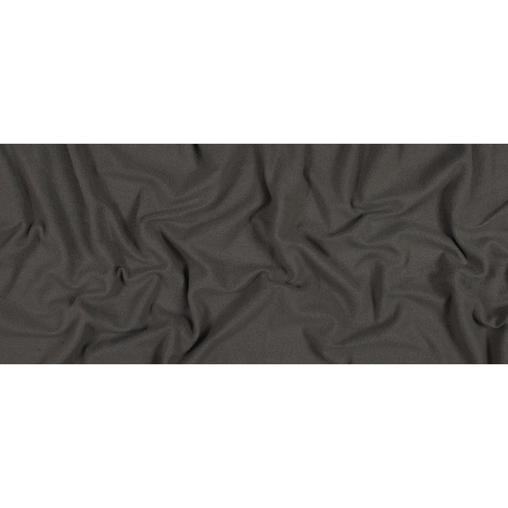 Cotton and Polyester Brushed Fleece - Charcoal Folded Cotton and Polyester Brushed Fleece - Charcoal Folded