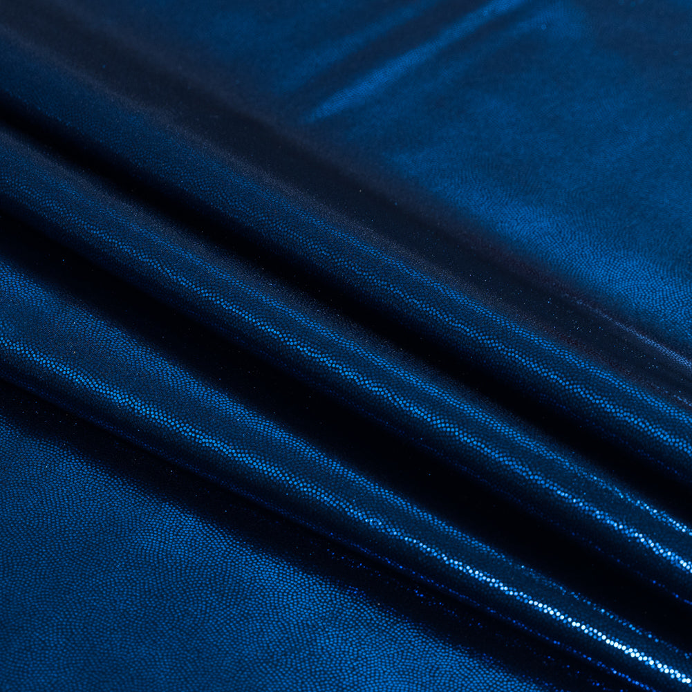 Metallic Performance Spandex - Platinum Folded Metallic Performance Spandex - Platinum Folded