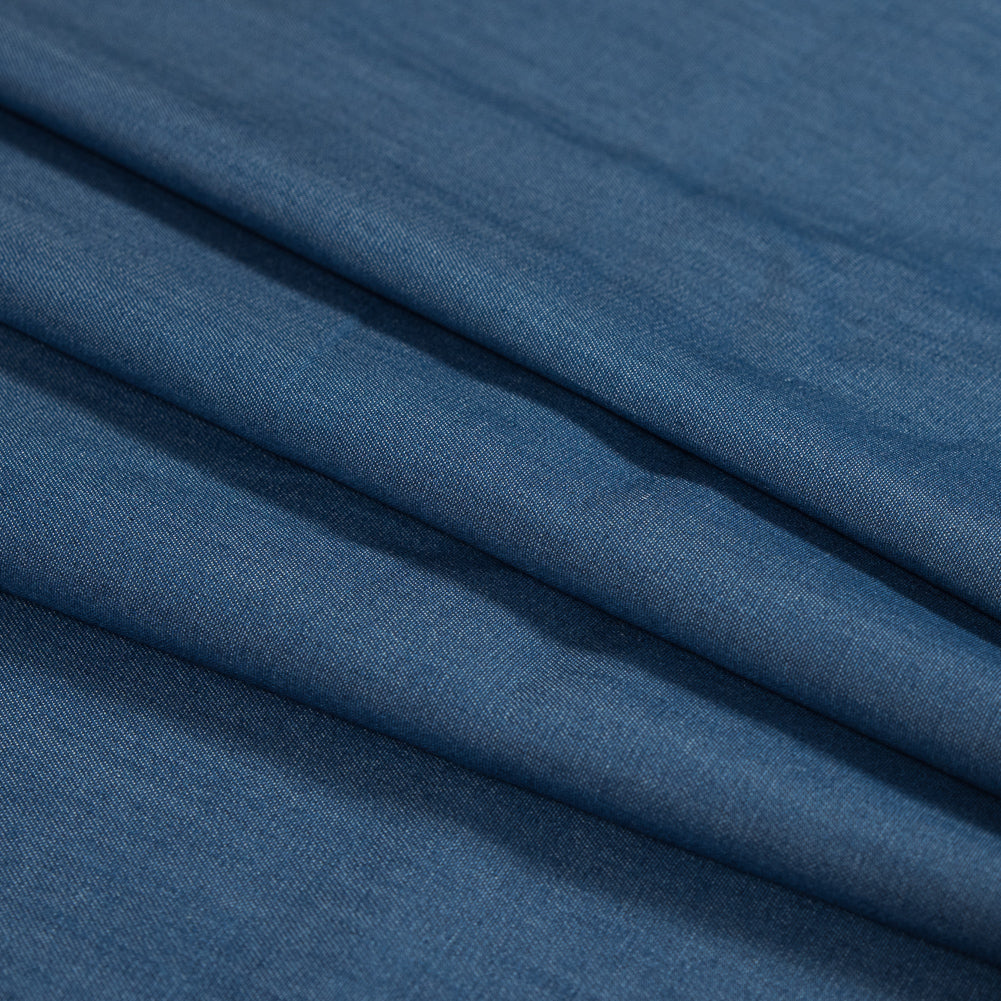Medium Blue 6oz Hemp Denim Detail Medium Blue 6oz Hemp Denim Detail