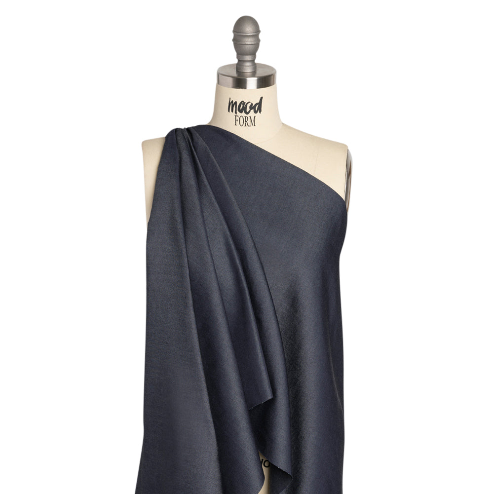 Indigo 6oz Hemp Denim Drape Indigo 6oz Hemp Denim Drape