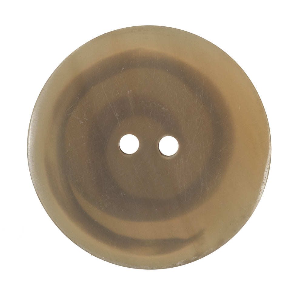 Natural Horn Coat Button - 54L/34mm Detail Natural Horn Coat Button - 54L/34mm Detail