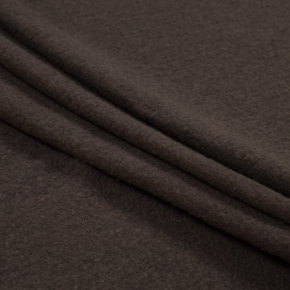 Brown Wool Sweater Knit Folded Brown Wool Sweater Knit Folded