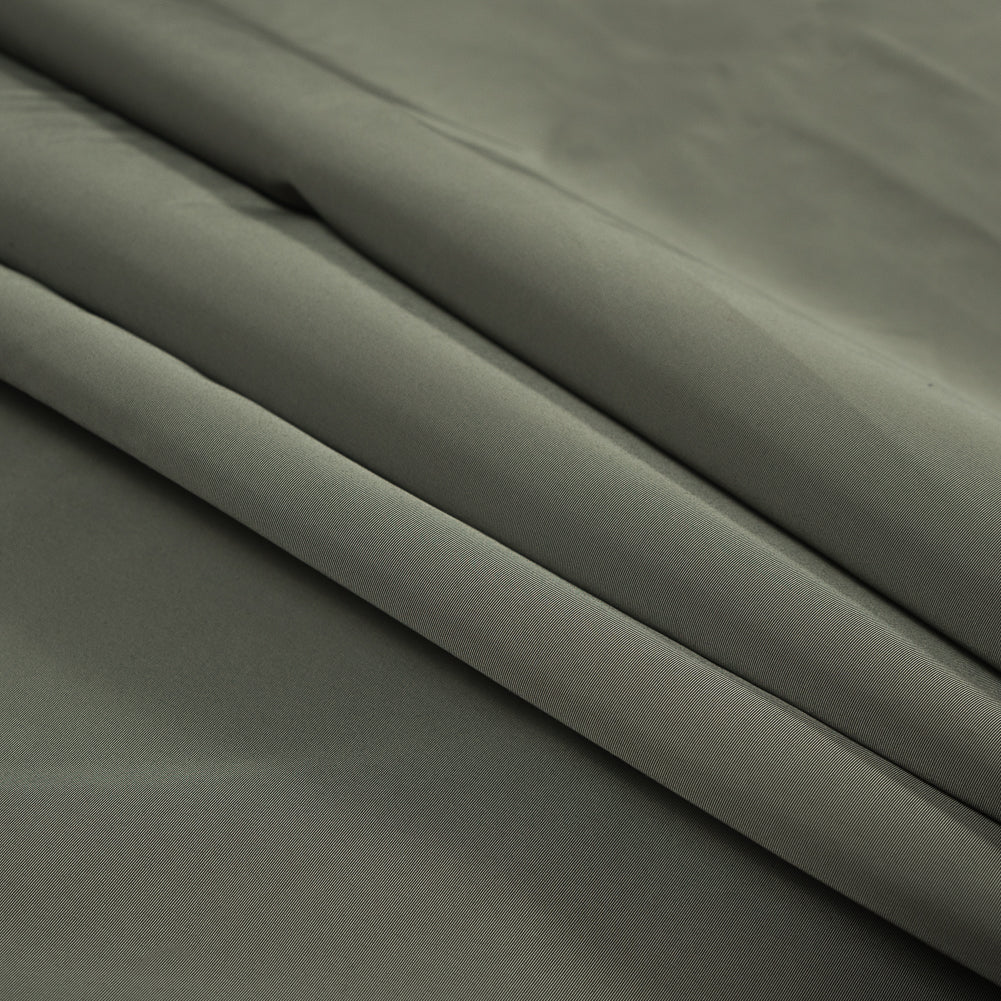 Olive Polyester Faille Folded Olive Polyester Faille Folded