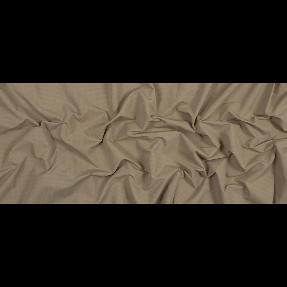 Beige Tonal Striped Nylon Faille Full Beige Tonal Striped Nylon Faille Full