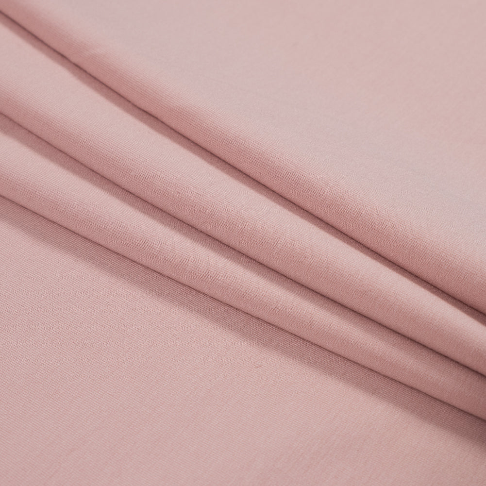 Bamboo Stretch French Terry - Mellow Rose - Emei Collection Bamboo Stretch French Terry - Mellow Rose - Emei Collection