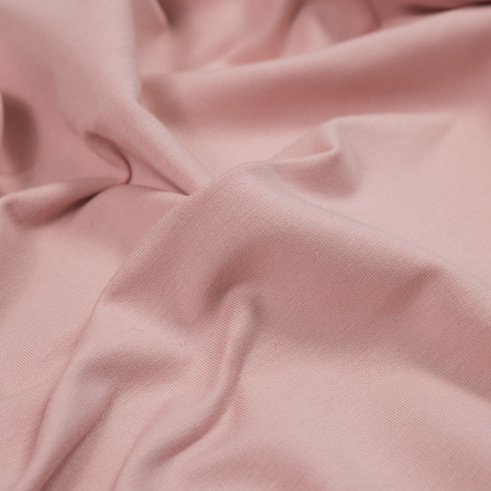 Bamboo Stretch French Terry - Mellow Rose - Emei Collection Bamboo Stretch French Terry - Mellow Rose - Emei Collection