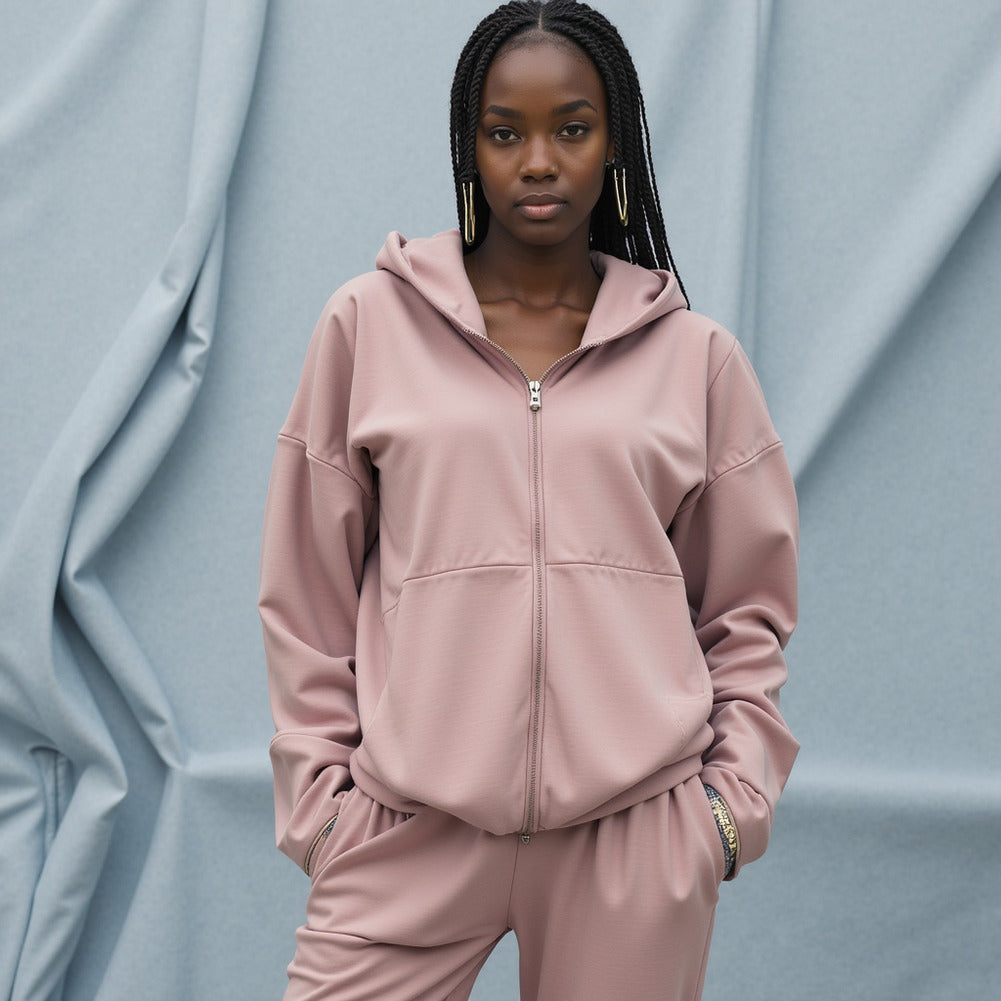 Bamboo Stretch French Terry - Mellow Rose - Emei Collection Bamboo Stretch French Terry - Mellow Rose - Emei Collection