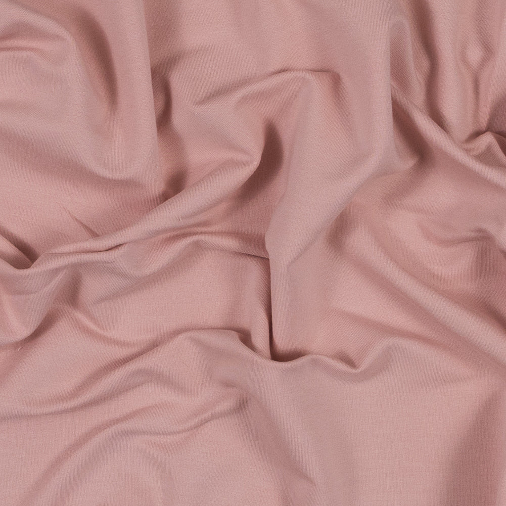 Bamboo Stretch French Terry - Mellow Rose - Emei Collection Bamboo Stretch French Terry - Mellow Rose - Emei Collection