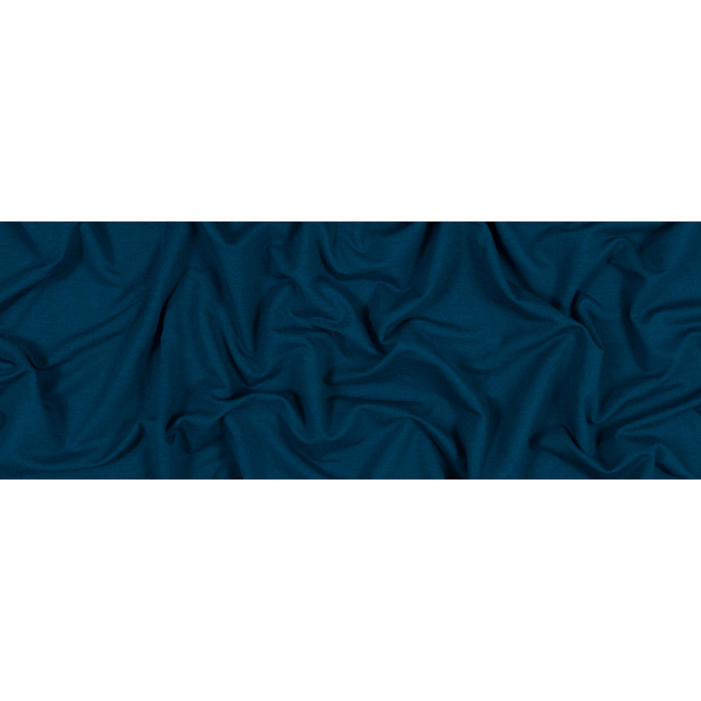 Bamboo Stretch French Terry - Moroccan Blue - Emei Collection Bamboo Stretch French Terry - Moroccan Blue - Emei Collection