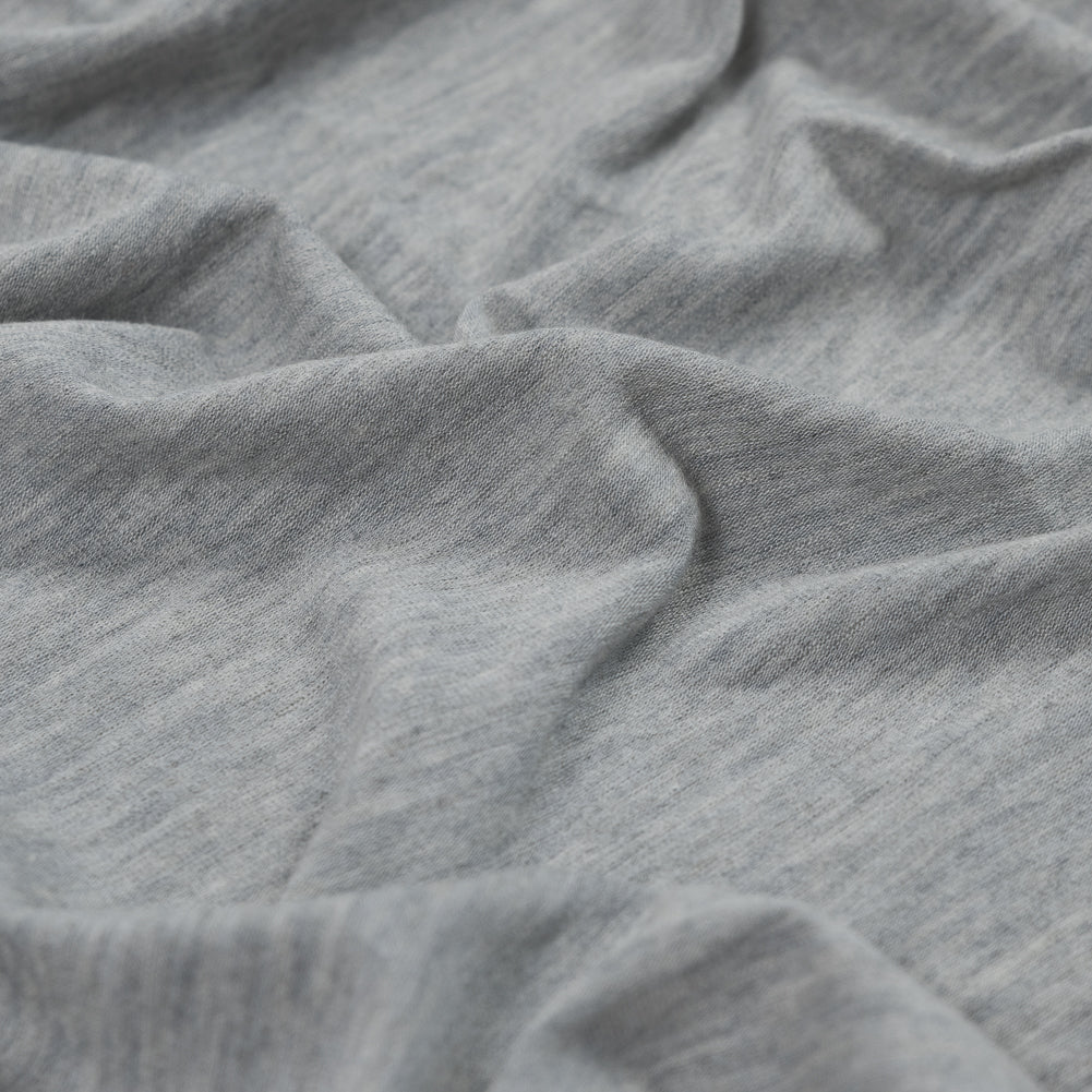 Bamboo and Merino Wool Jersey - Light Gray Full Bamboo and Merino Wool Jersey - Light Gray Full