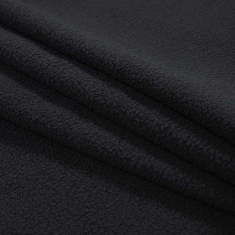 Graphite and Coal Heather Sherpa Fleece Detail Graphite and Coal Heather Sherpa Fleece Detail