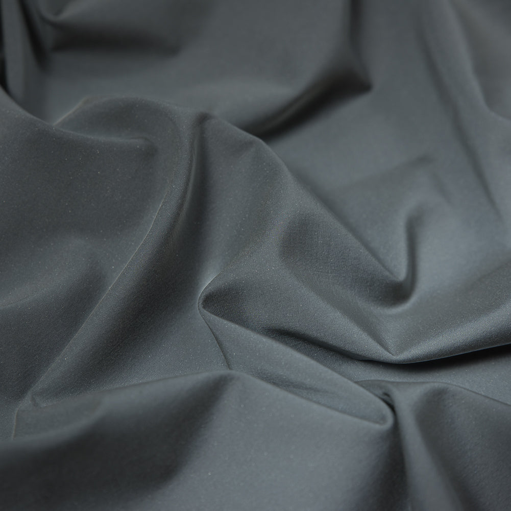 Silver on Black Fleece-Backed Reflective Fabric Full Silver on Black Fleece-Backed Reflective Fabric Full