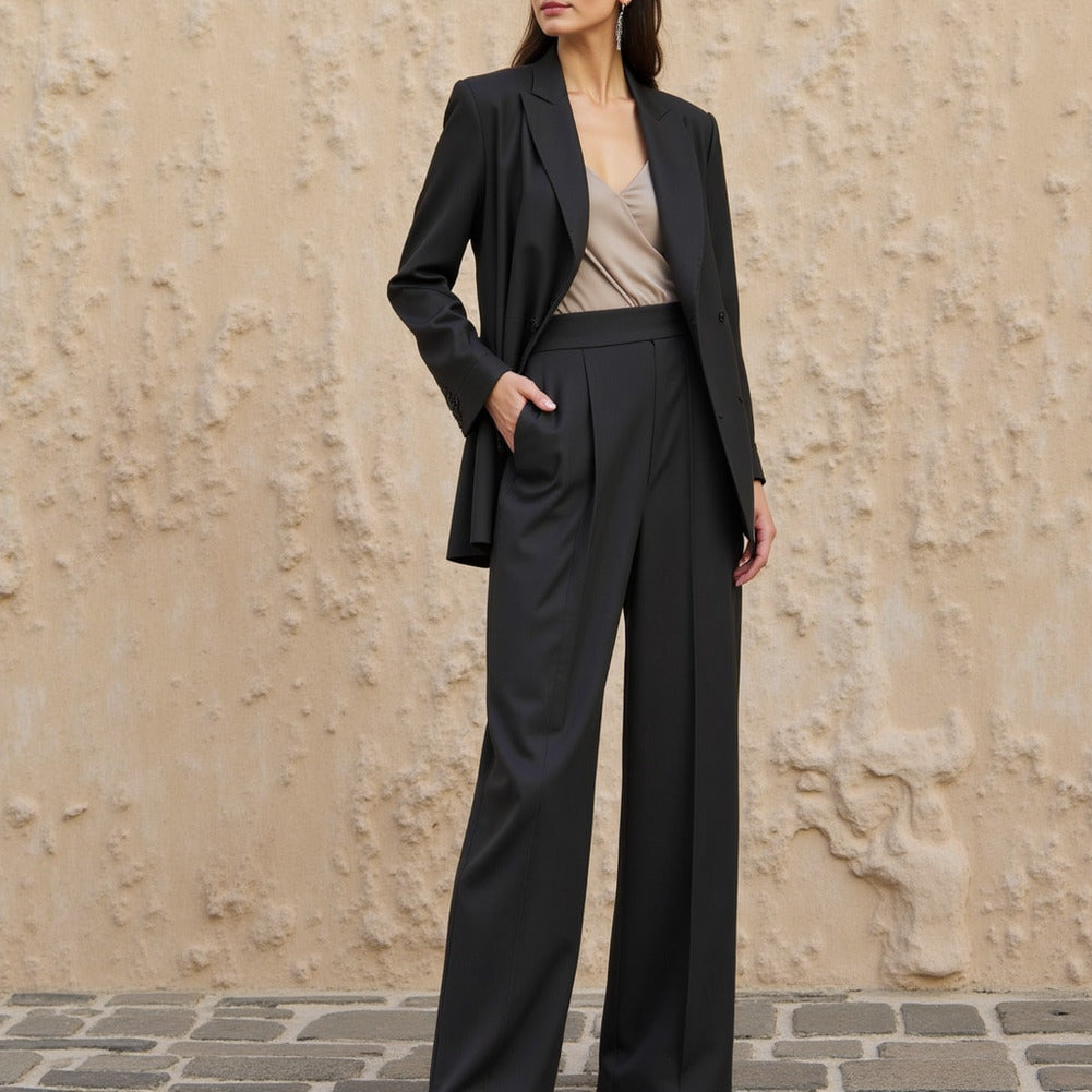 Tencel Twill - Charcoal - Brooke Collection Tencel Twill - Charcoal - Brooke Collection