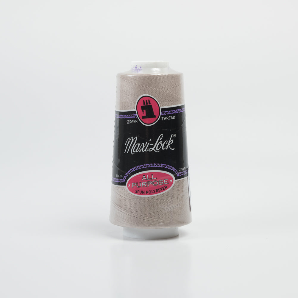 Maxi-Lock Serger Thread 3000yds - Beige Maxi-Lock Serger Thread 3000yds - Beige