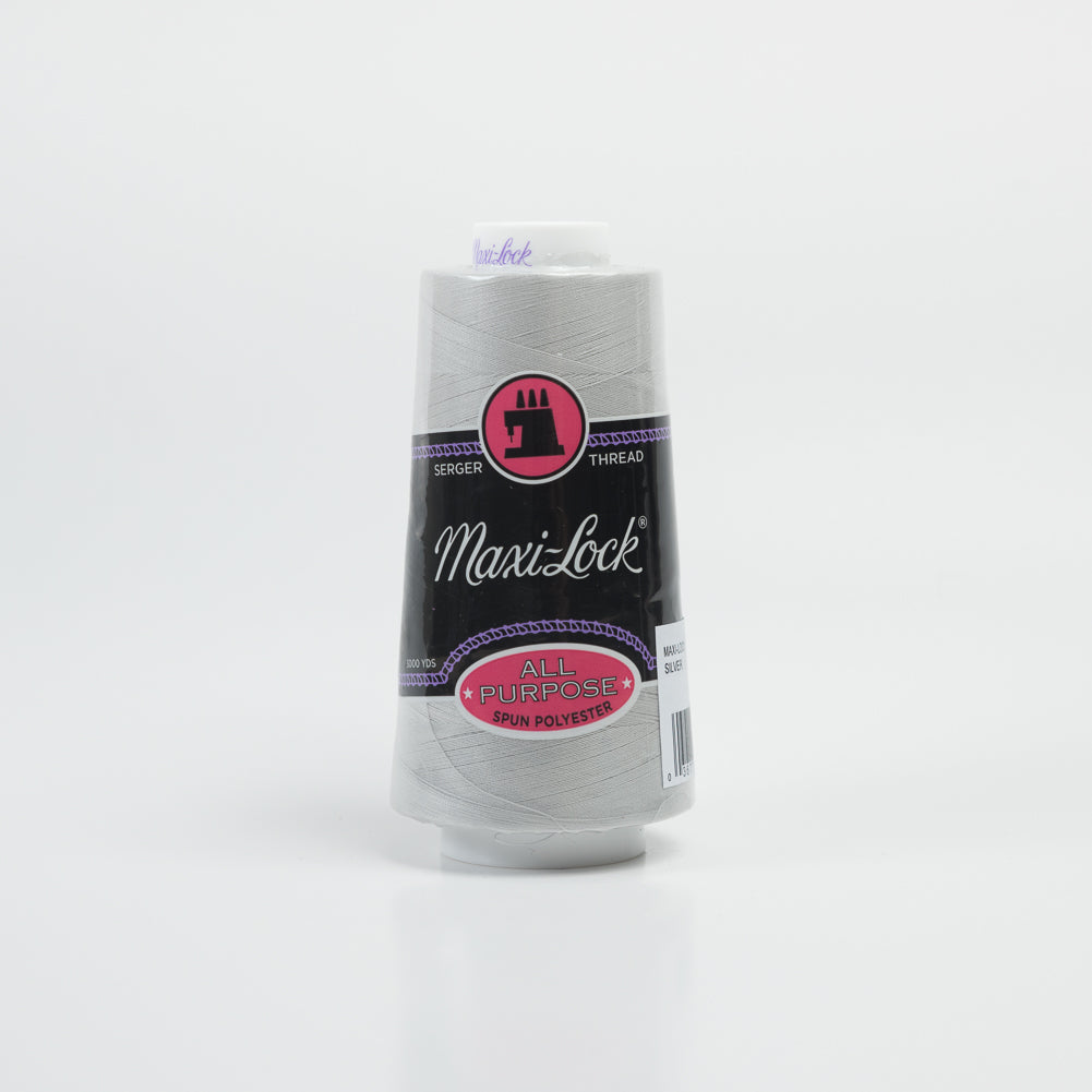 Maxi-Lock Serger Thread 3000yds - Silver Maxi-Lock Serger Thread 3000yds - Silver