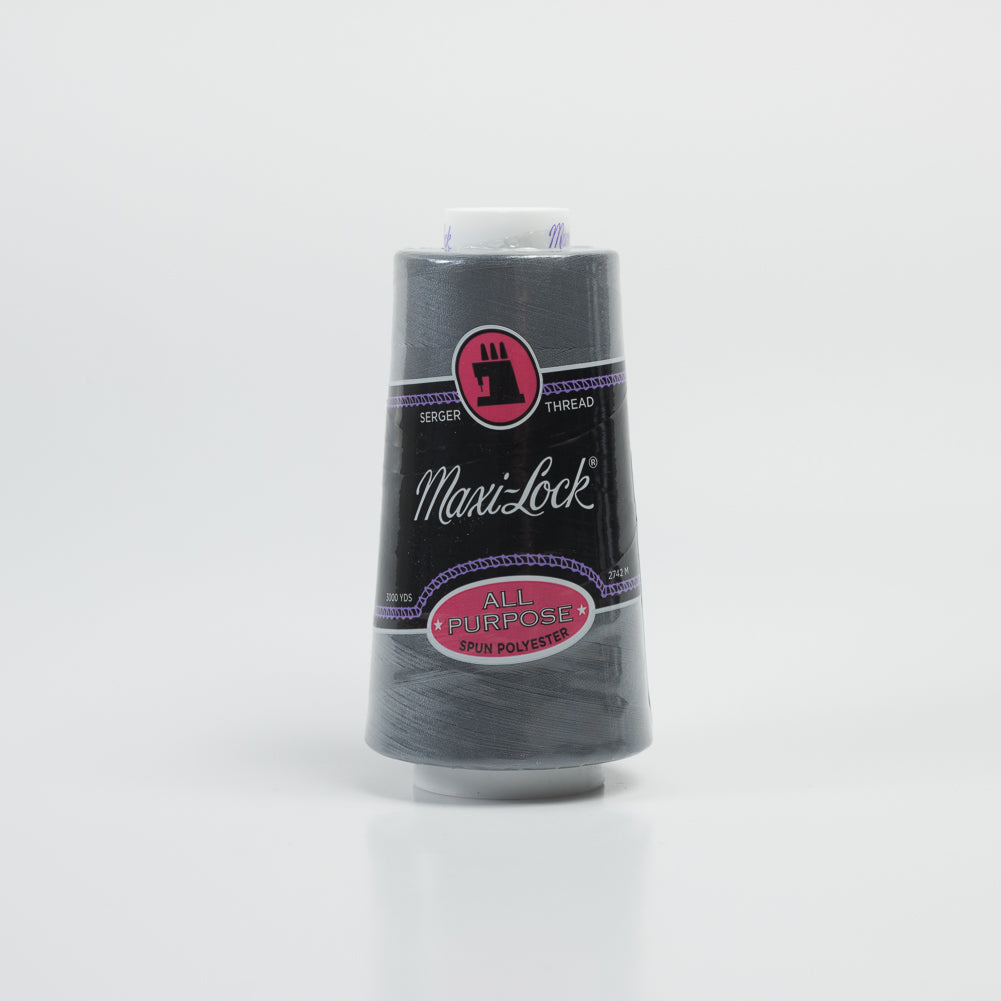 Maxi-Lock Serger Thread 3000yds - Dark Gray Maxi-Lock Serger Thread 3000yds - Dark Gray