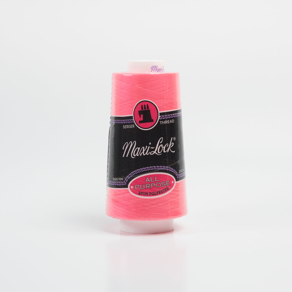 Maxi-Lock Serger Thread 3000yds - Neon Pink Maxi-Lock Serger Thread 3000yds - Neon Pink