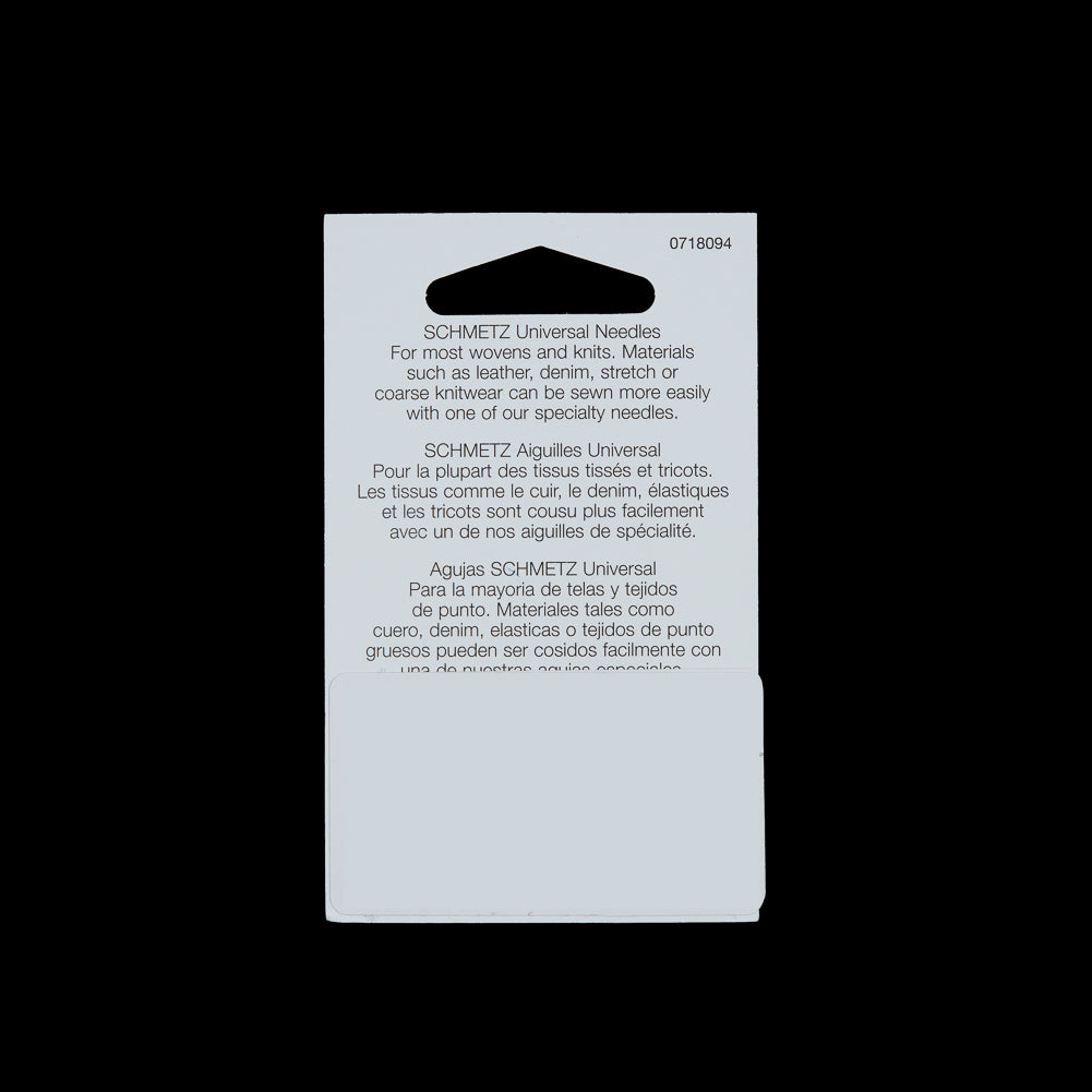 Schmetz Universal Machine Needles - 75/11 - 5 ct Detail