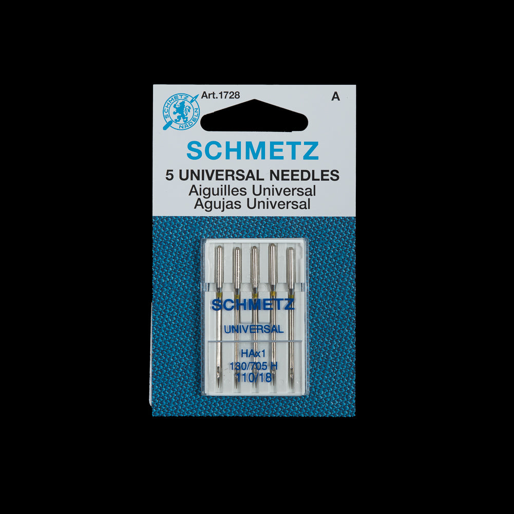 Schmetz Universal Machine Needles - 110/18 - 5 ct