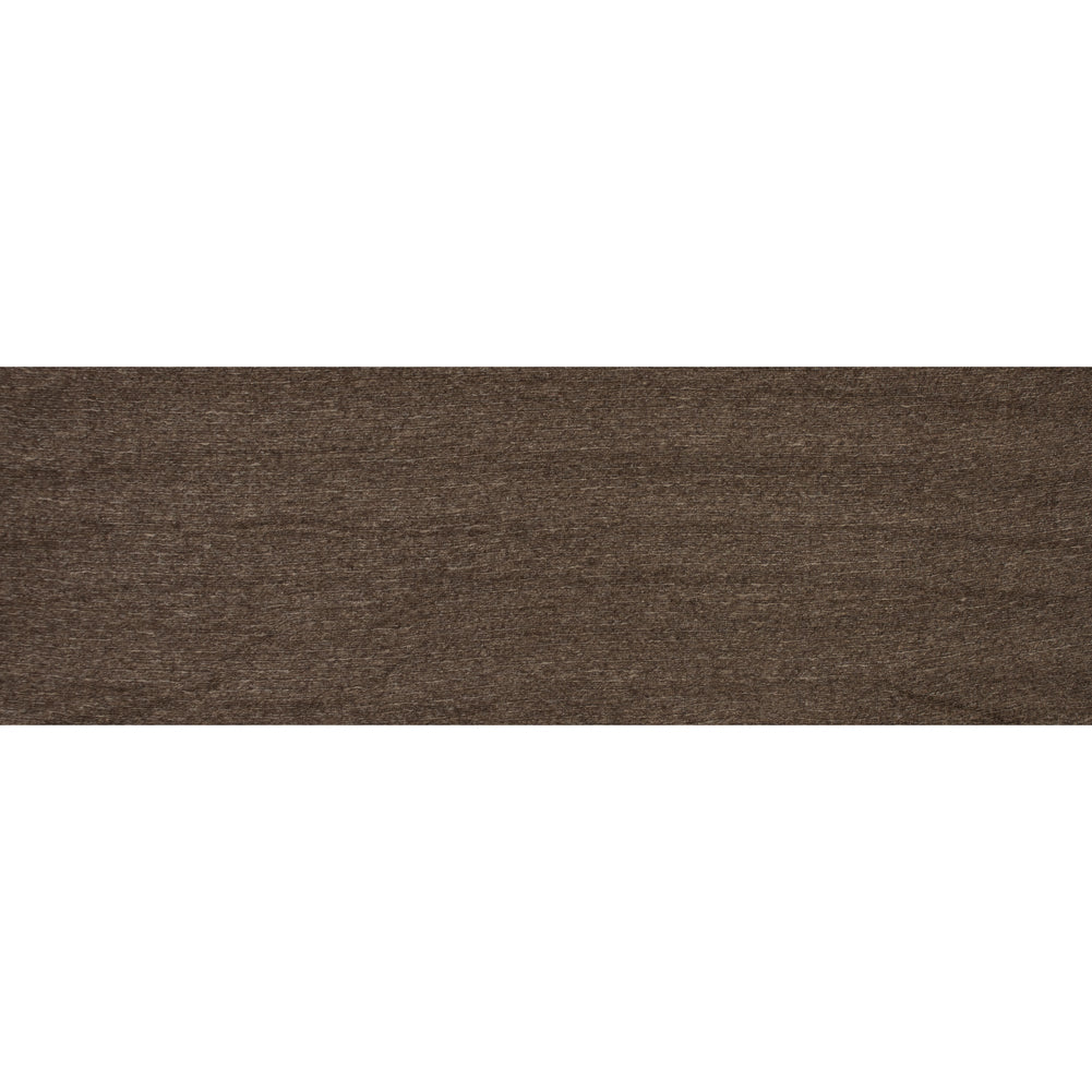 Wool Knit - Brown Striated - Designer Deadstock Full Wool Knit - Brown Striated - Designer Deadstock Full