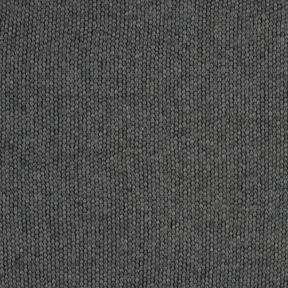 Chunky Wool Knit with Brushed Back - Gray - Designer Deadstock Chunky Wool Knit with Brushed Back - Gray - Designer Deadstock