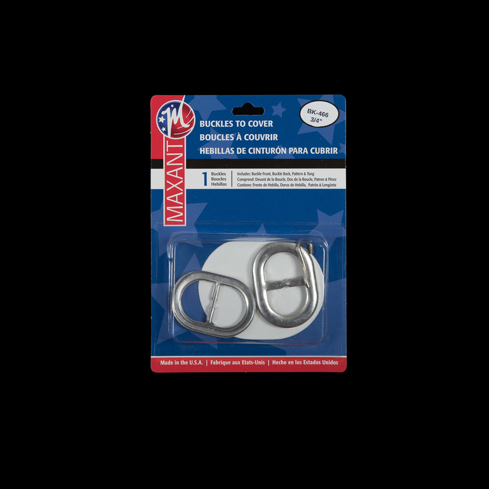 Maxant Oval Buckle Cover Kit - 0.75" Maxant Oval Buckle Cover Kit - 0.75"