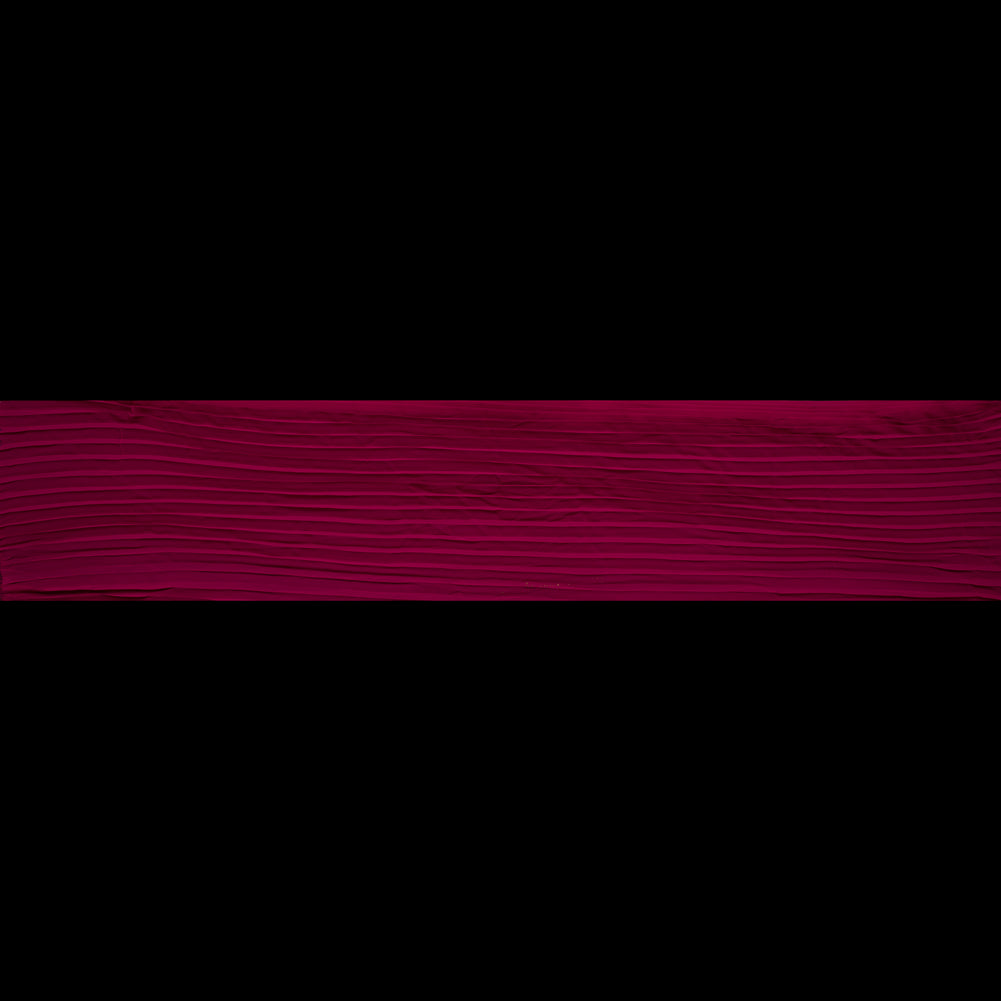 Accordion Pleated Chiffon - Bittersweet - Etereo Collection Folded Accordion Pleated Chiffon - Bittersweet - Etereo Collection Folded