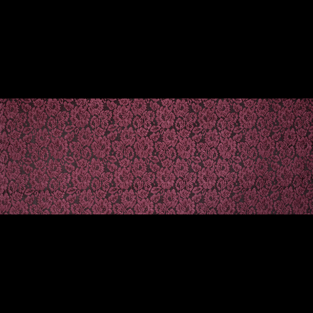 Pad Dyed Cotton Lace - Brick Red Floral - Stevie Collection Folded Pad Dyed Cotton Lace - Brick Red Floral - Stevie Collection Folded