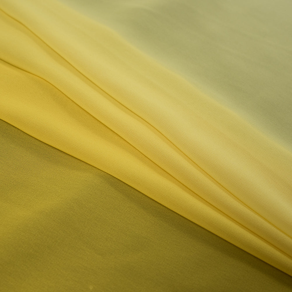 Ombre Polyester Chiffon - Yellow - Sammi Collection Detail Ombre Polyester Chiffon - Yellow - Sammi Collection Detail