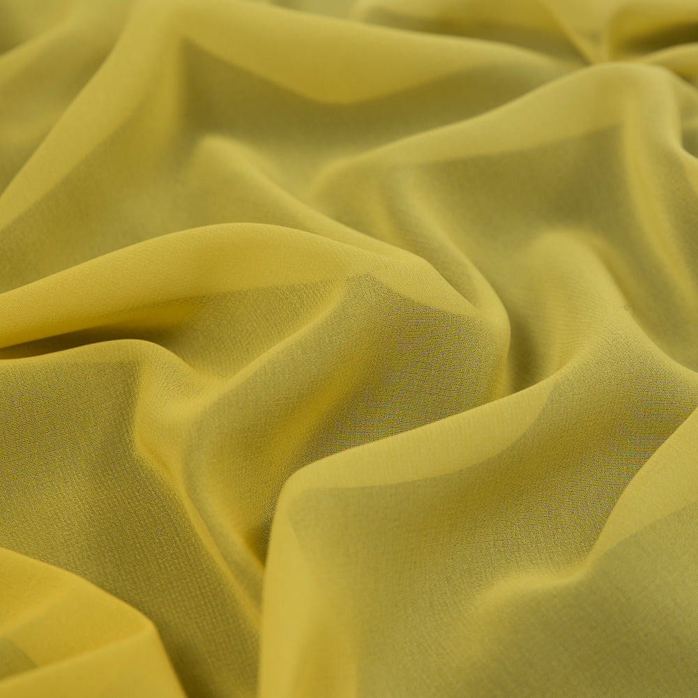 Ombre Polyester Chiffon - Yellow - Sammi Collection Full Ombre Polyester Chiffon - Yellow - Sammi Collection Full