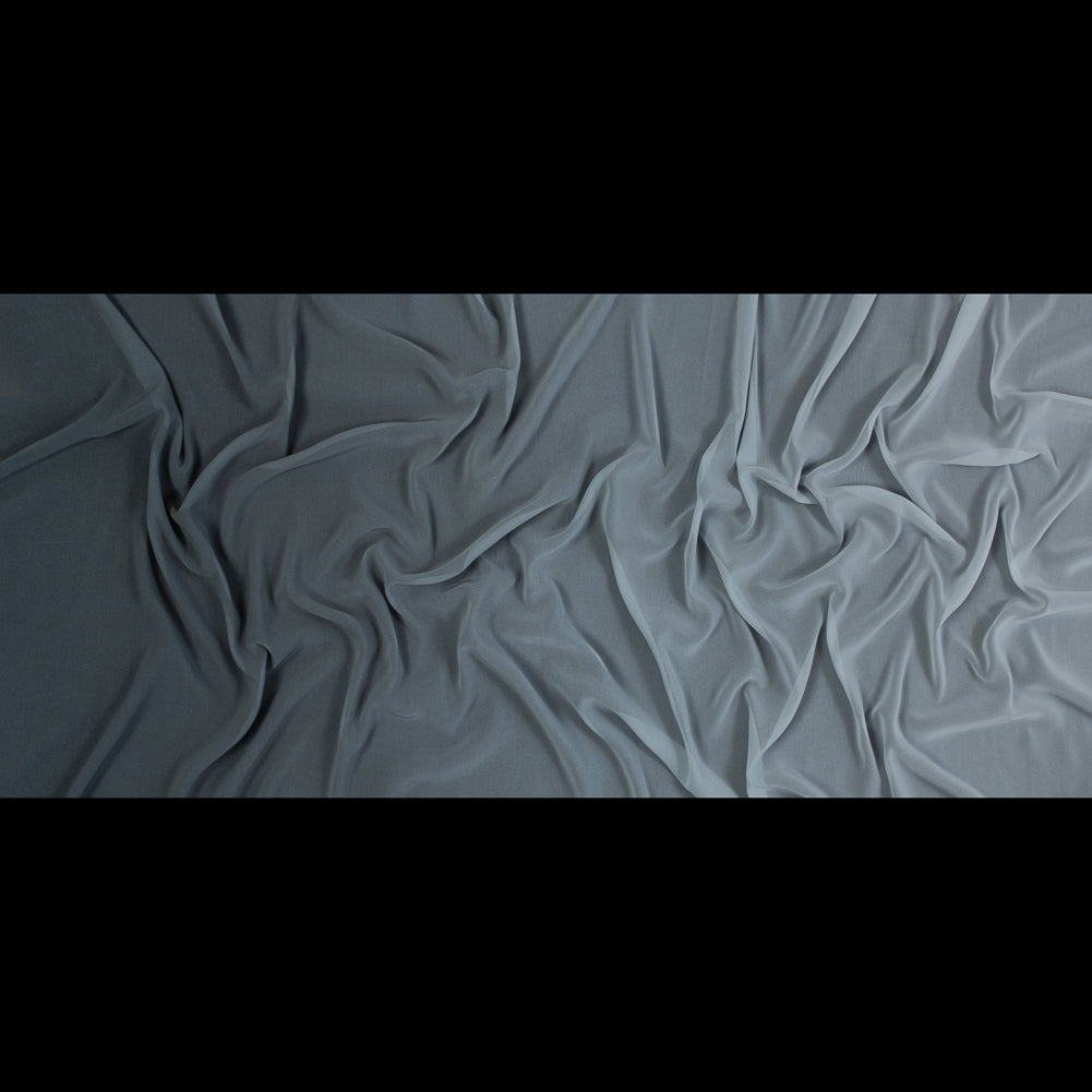Ombre Polyester Chiffon - Gray - Sammi Collection Folded Ombre Polyester Chiffon - Gray - Sammi Collection Folded