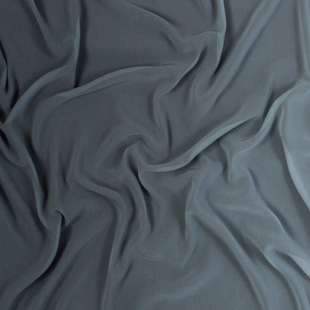 Ombre Polyester Chiffon - Gray - Sammi Collection Ombre Polyester Chiffon - Gray - Sammi Collection