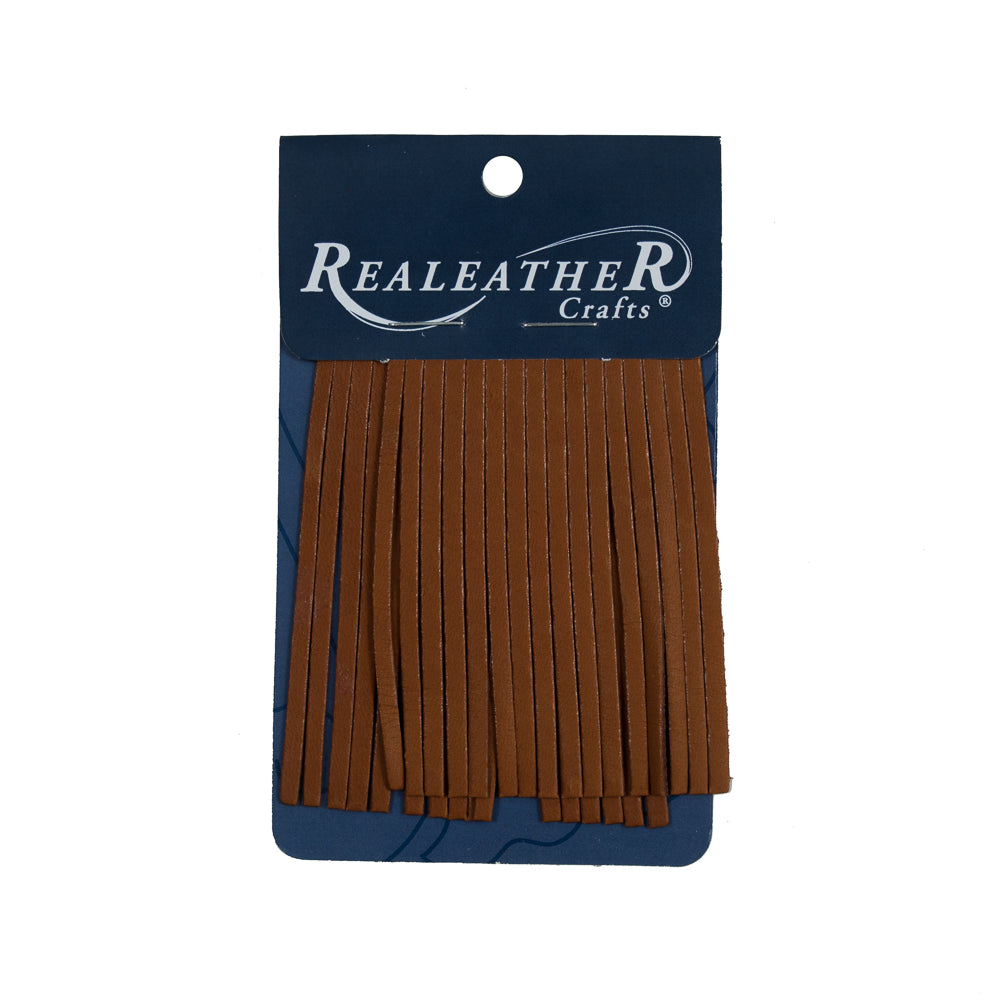 Realeather Saddle Tan Deerskin Fringe Trim Realeather Saddle Tan Deerskin Fringe Trim