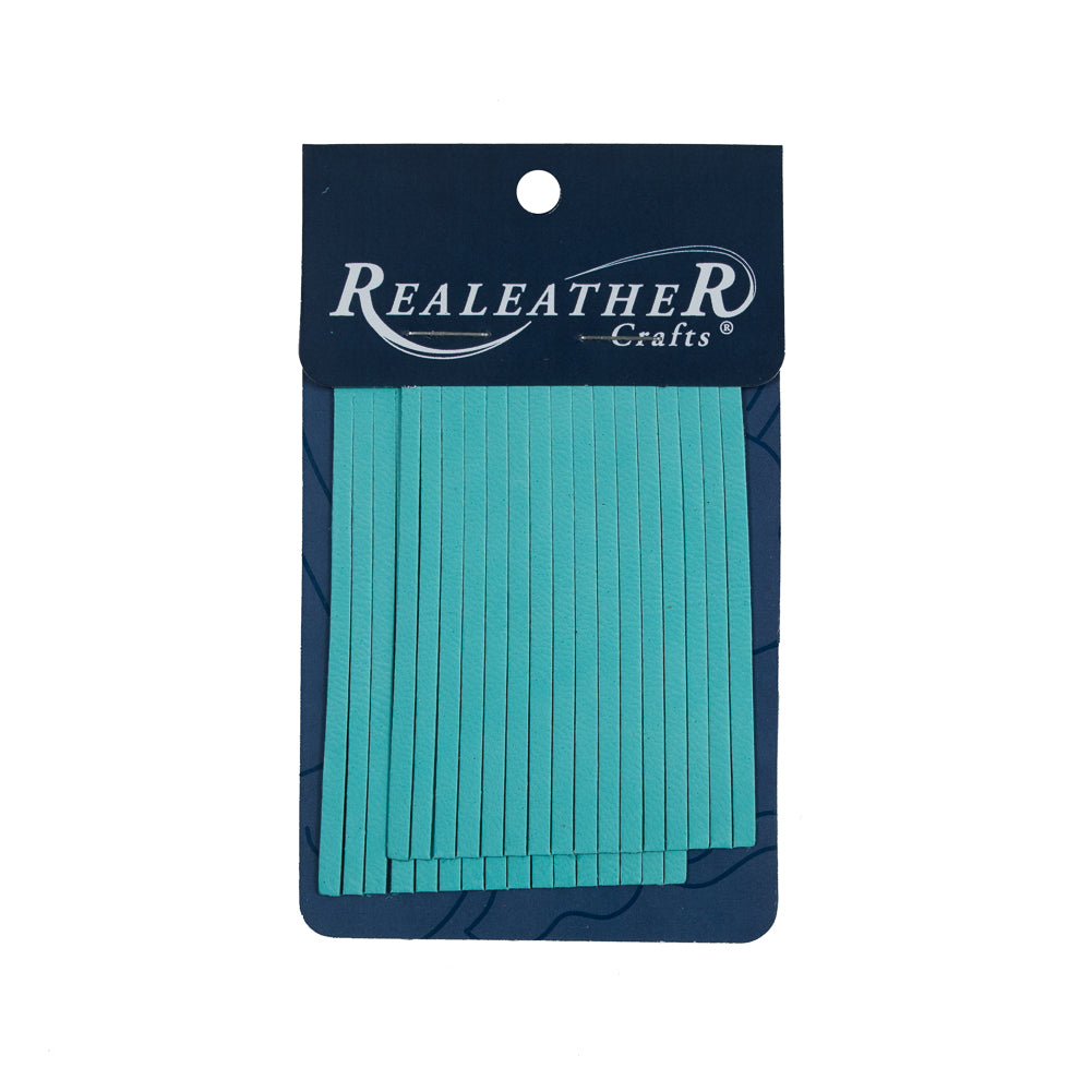 Realeather Turquoise Deerskin Fringe Trim Realeather Turquoise Deerskin Fringe Trim